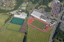 Sports village aerial